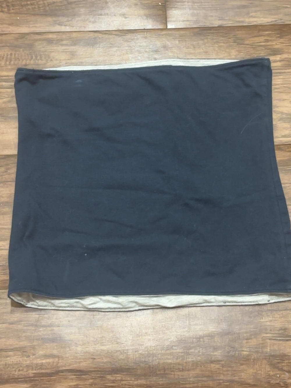 Blue Revers-able Tube Top Grey Side